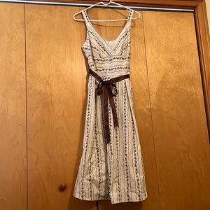 Moods flowered sleeveless dress